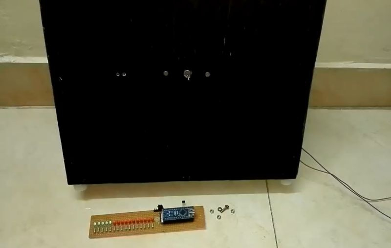 Часы-пропеллер на Arduino NANO своими руками