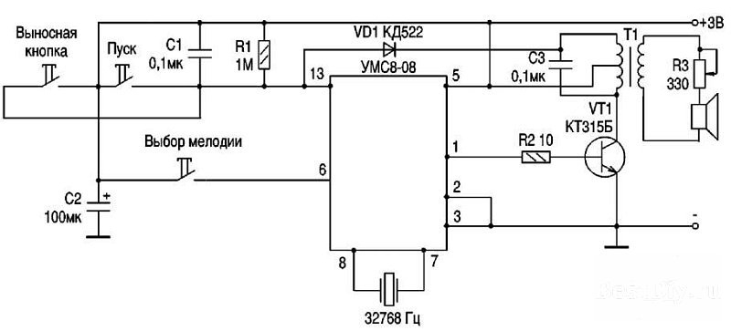 Умс7 01 схема включения