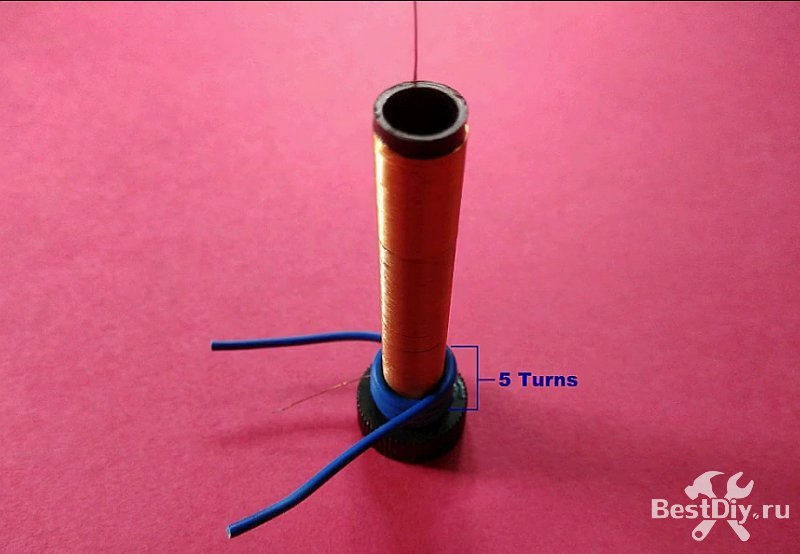 Мини катушка Тесла своими руками