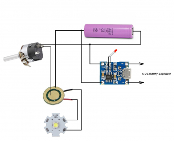 Lh bxusb1 схема фонарика