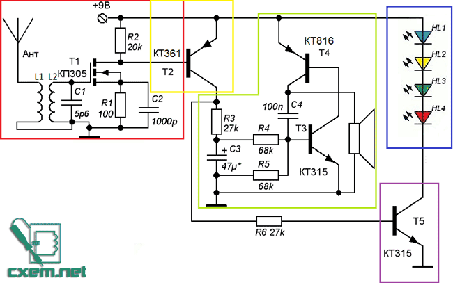 Rcs d2led3 15 схема