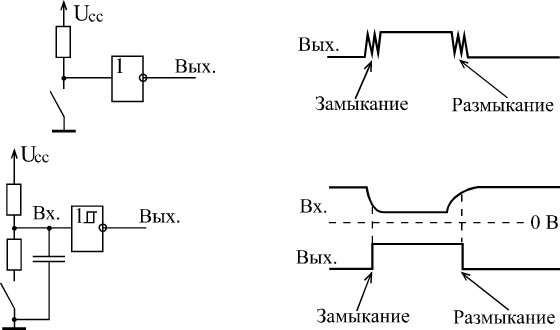 Схема на размыкание цепи